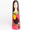 Hand-painted pine wood figure