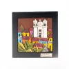 Handmade Clay Wall Art – Cathedral Scene